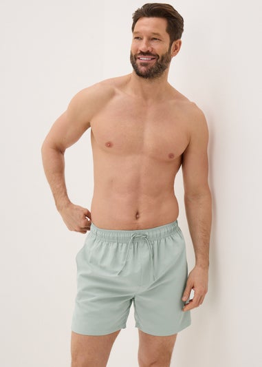 Sage Regular Swim Shorts