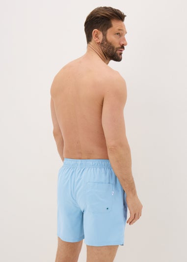 Light Blue Regular Swim Shorts