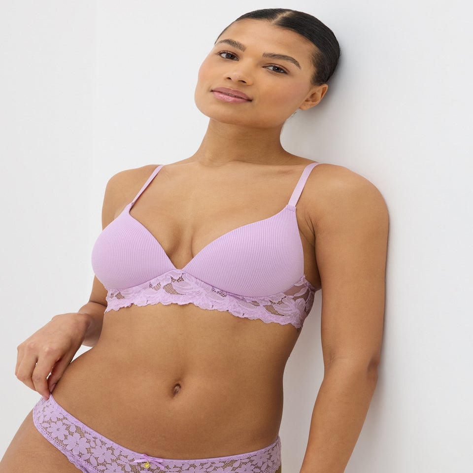 2 Pack Lilac Plunge Bralette