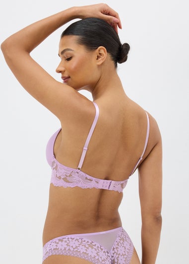 2 Pack Lilac Plunge Bralette