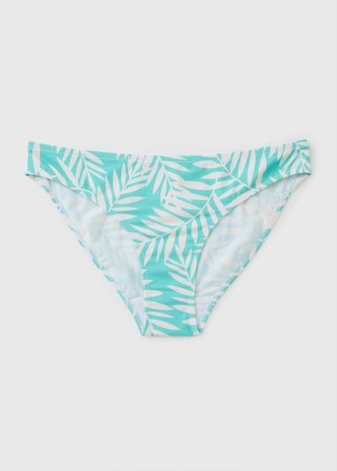 Blue Leaf Bikini Briefs