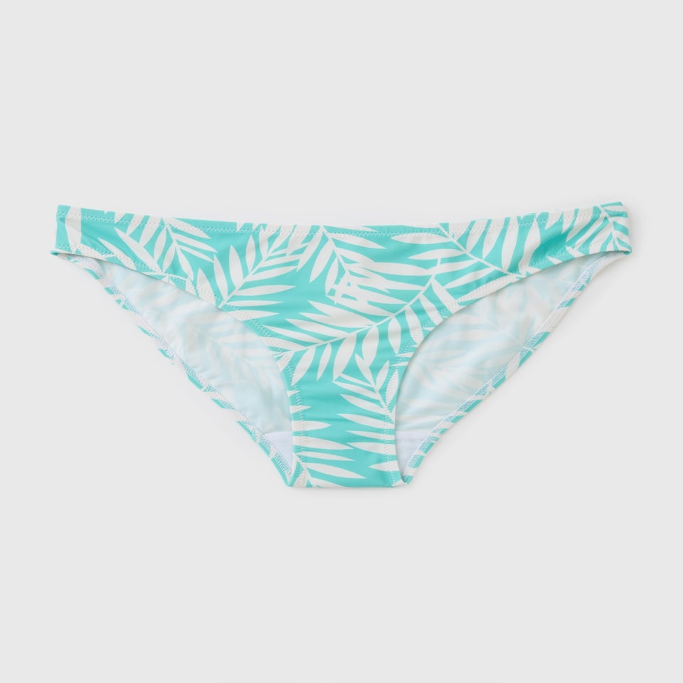 Blue Leaf Bikini Briefs
