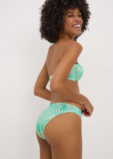 Blue Leaf Bikini Briefs