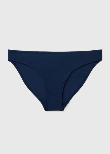 Navy Twist Bikini Bottom