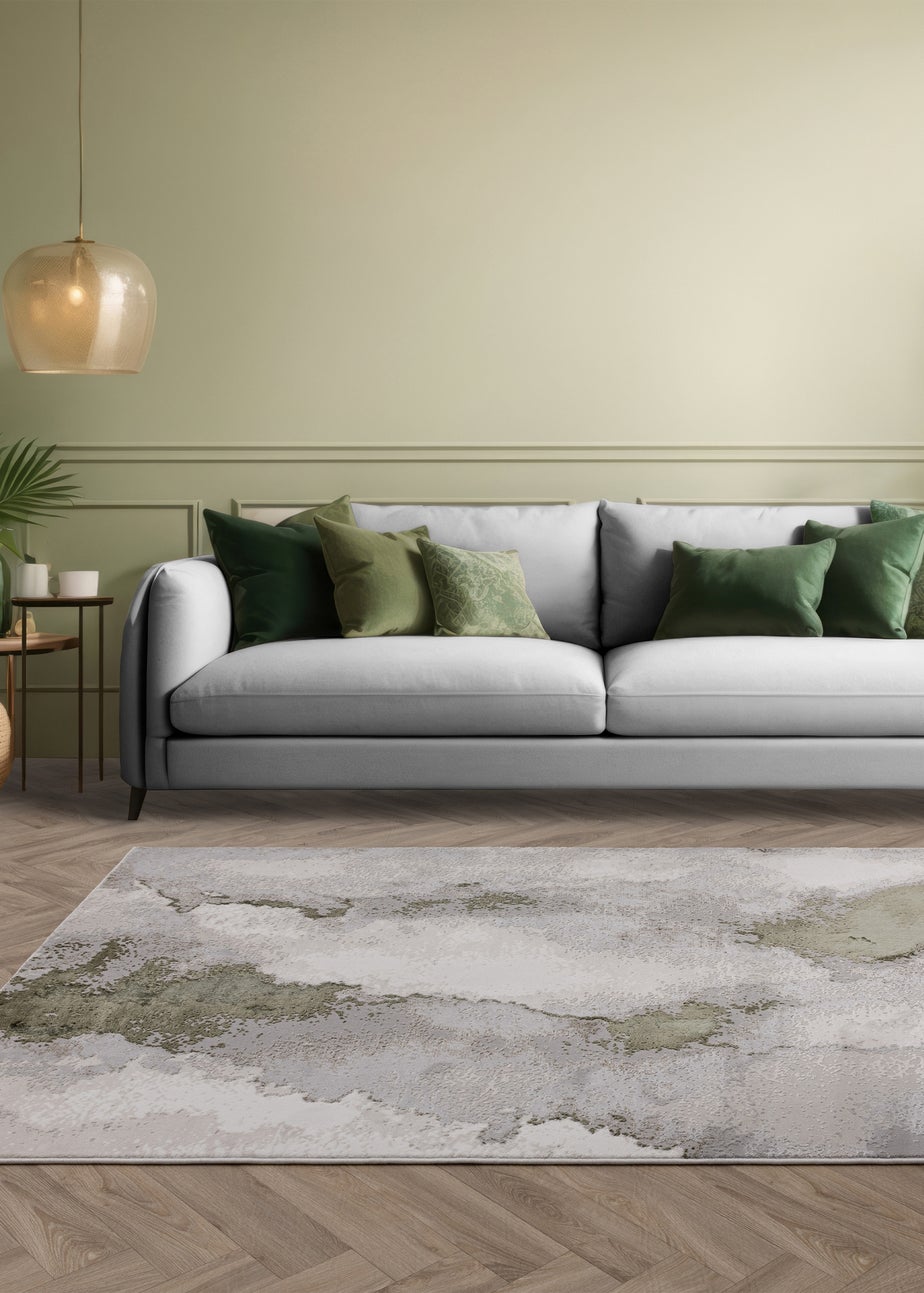 Asiatic Stellar Olive Grey Rug