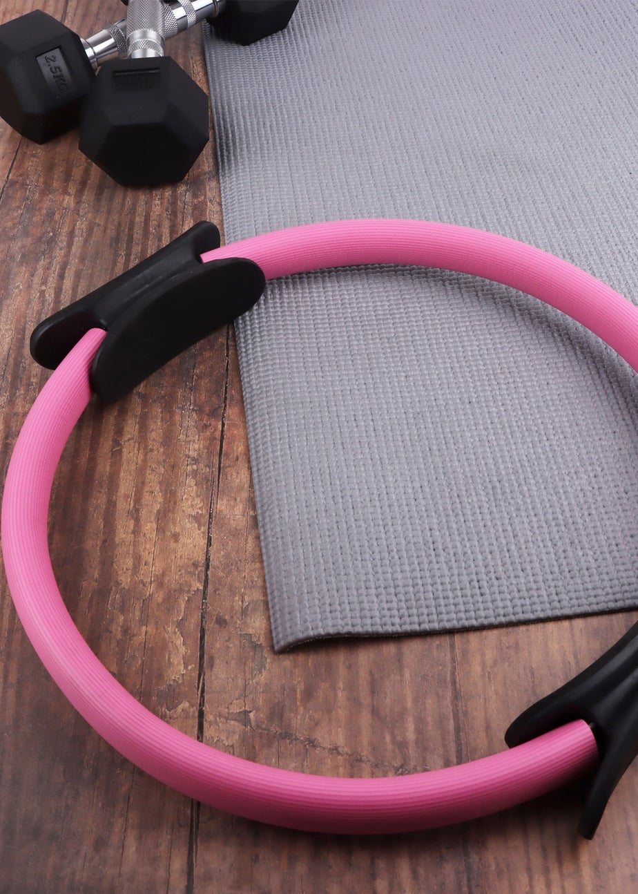 Phoenix Fitness Pink Double-Handed Pilates Ring