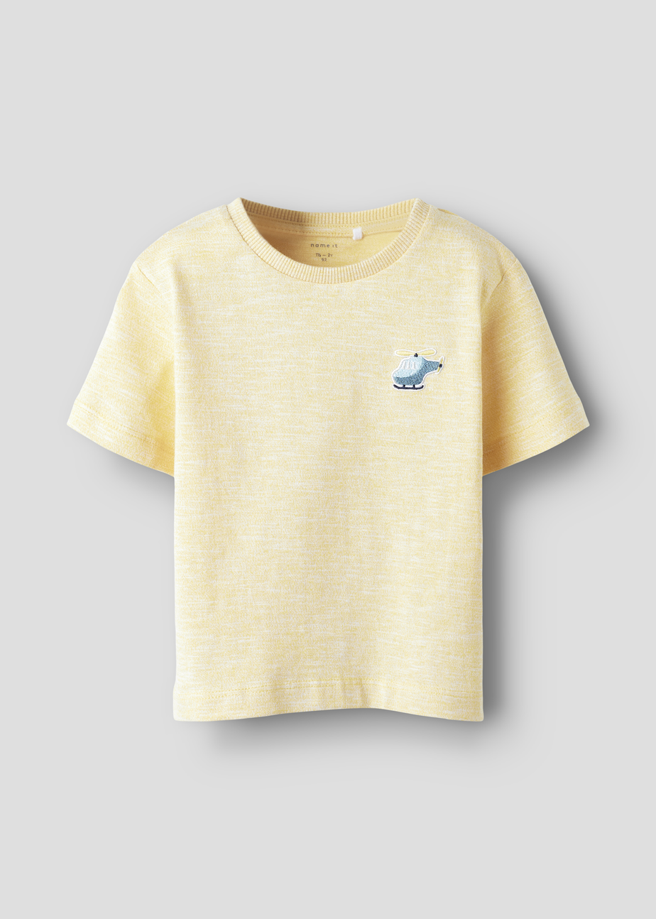 Name It Kids Yellow Helicopter T-Shirt (9mths-5yrs)