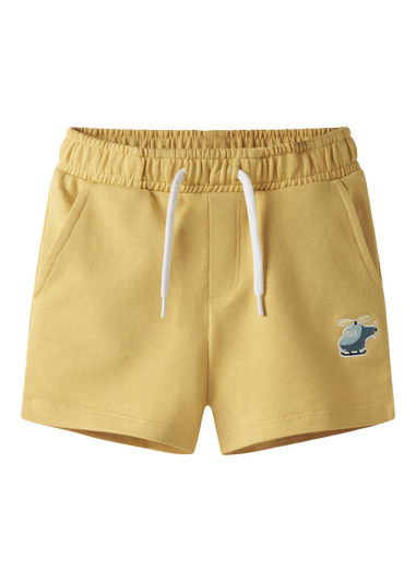 Name It Boys Yellow Helicopter Shorts (9mths-5yrs)
