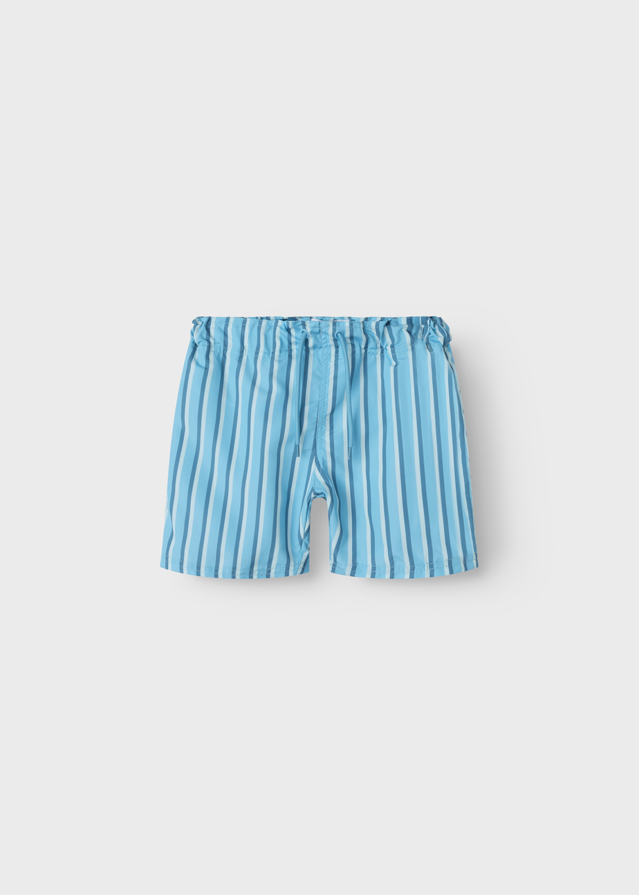 Name It Boys Blue Stripe Swim Shorts (5-12yrs)