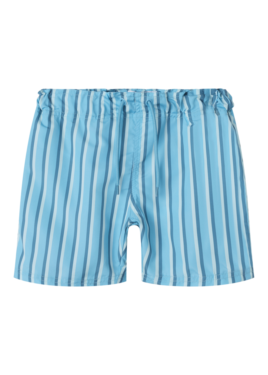 Name It Boys Blue Stripe Swim Shorts (5-12yrs)
