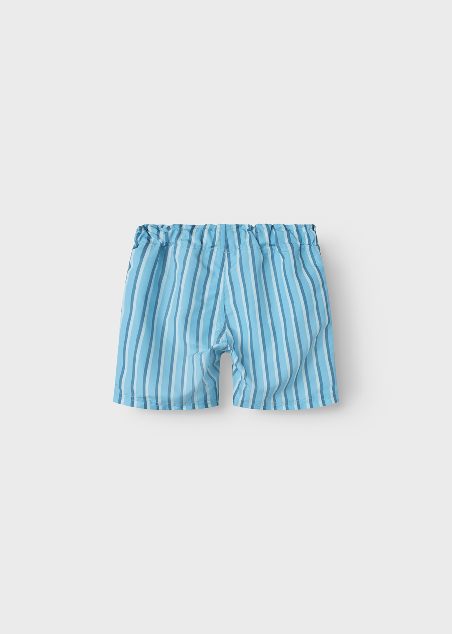 Name It Boys Blue Stripe Swim Shorts (5-12yrs)