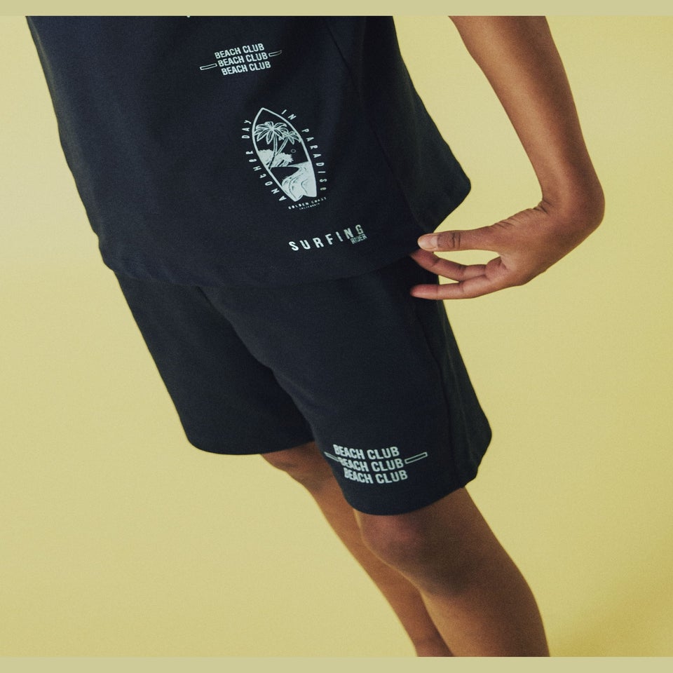 Name It Boys Navy Beach Club Jersey Shorts (7-12yrs)