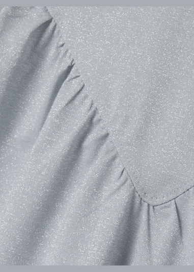 Name It Girls Blue Sparkle Smock Dress (9mths-5yrs)