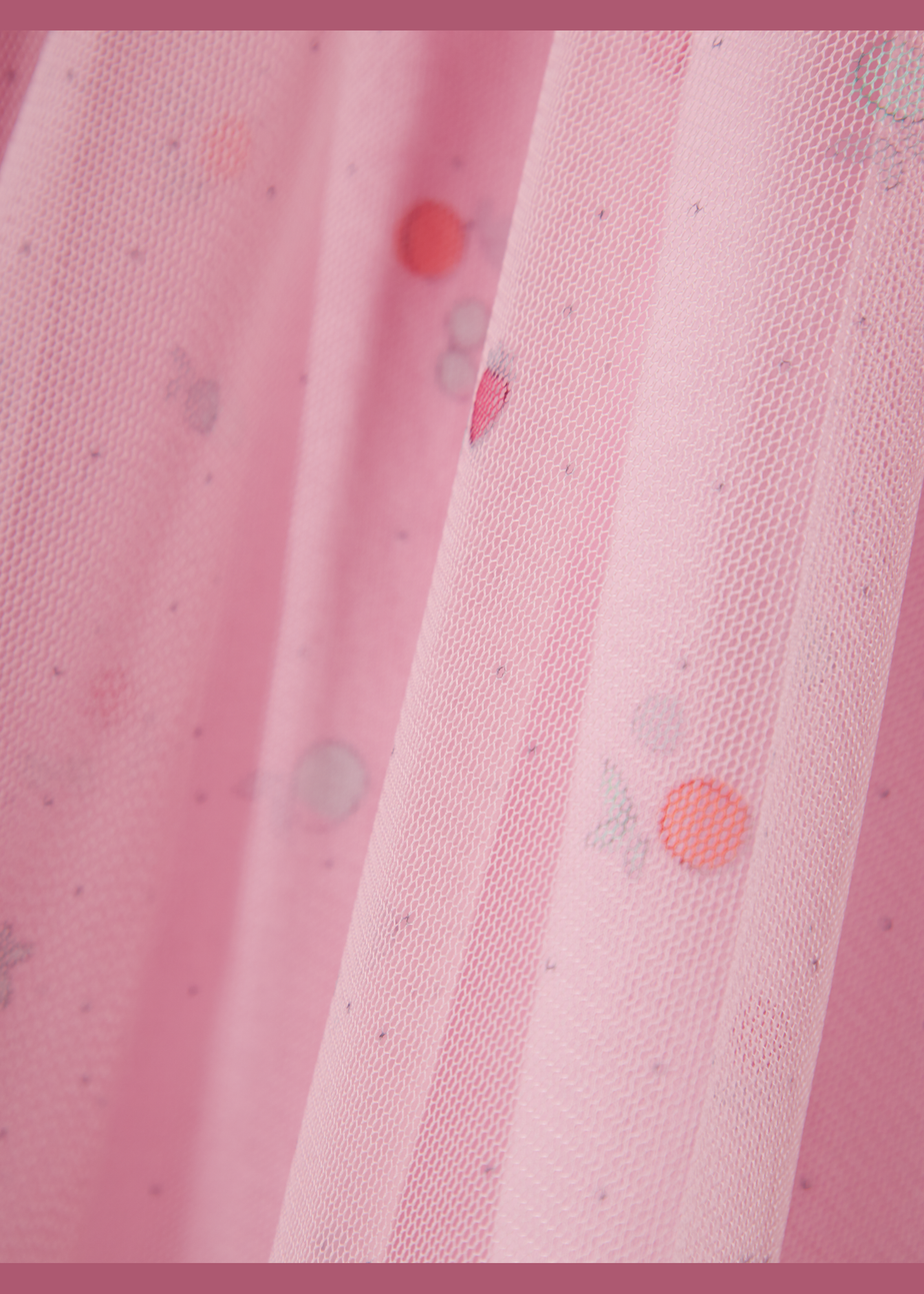 Name It Girls Pink Spot Mesh Tutu Dress (9mths-5yrs)