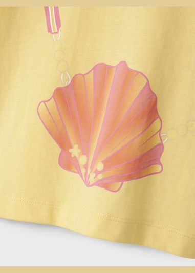 Name It Girls Yellow Shell T-Shirt (9mths-5yrs)