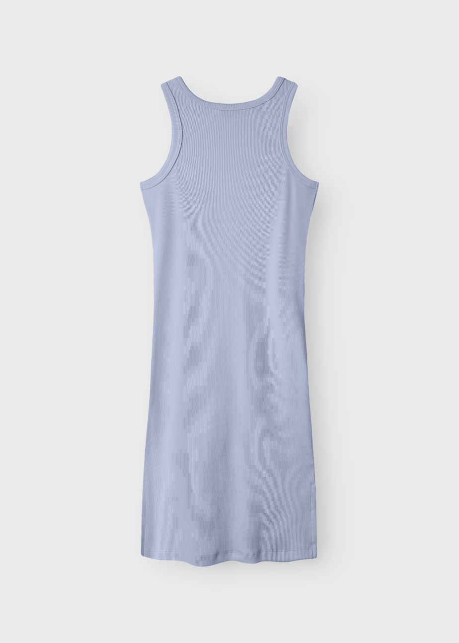 Name It Girls Lilac Ribbed Dress (7-12yrs)