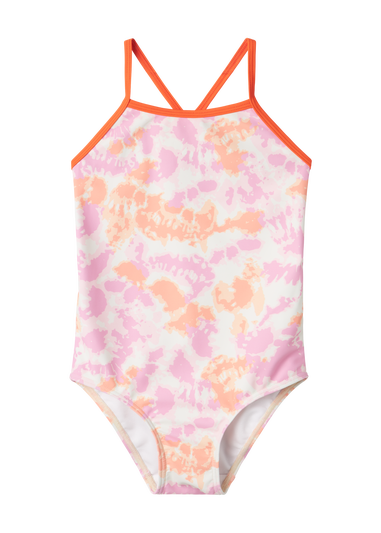Name It Girls Pink Tie Dye Swimsuit (9mths-8yrs)