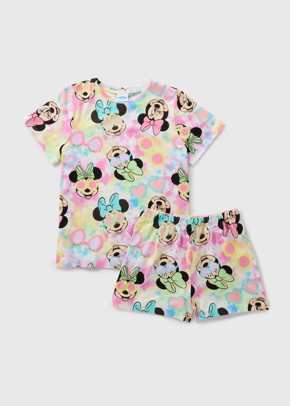 Disney Girls Pink Minnie Pyjama Set (1-7yrs)