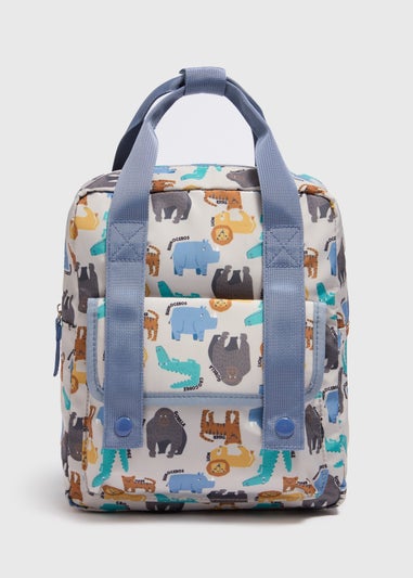 Boys Multicolour Animal Backpack