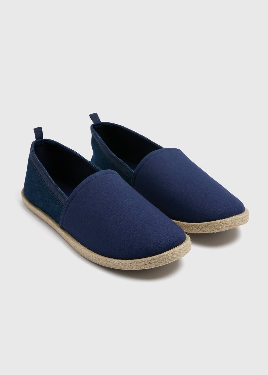 Navy Chambray Espadrille