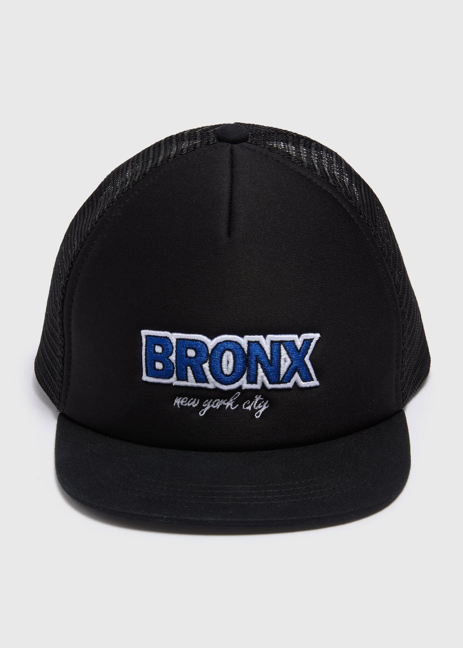 Boys Black Bronx Sport Cap (7-13yrs)