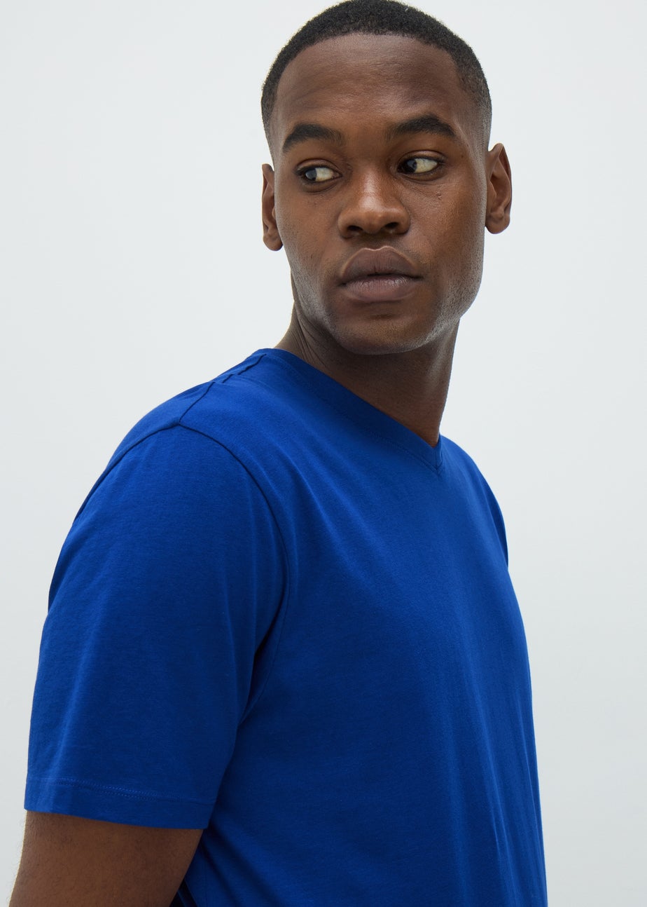 Cobalt Essential  V-Neck T-Shirt