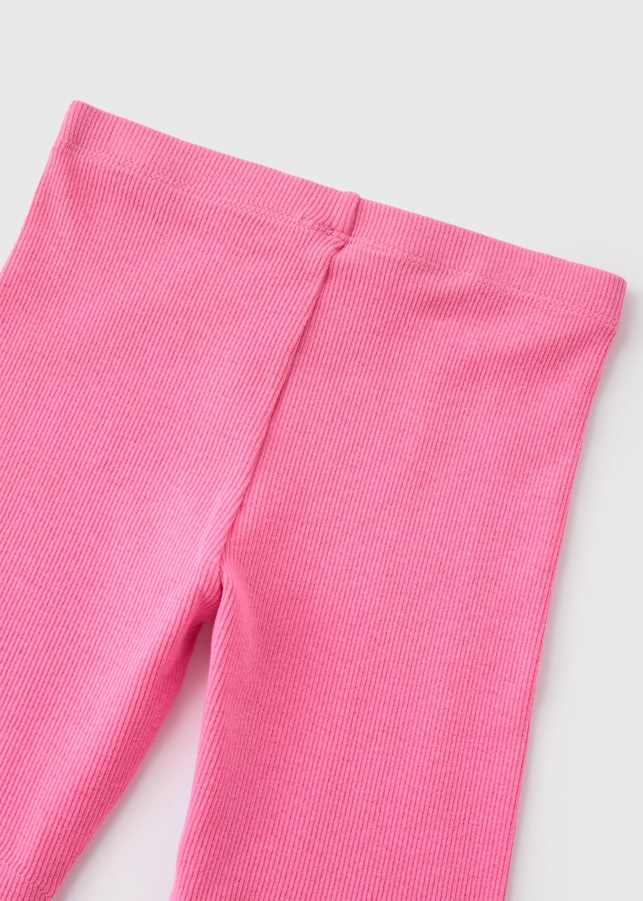 Girls Pink Cycling Shorts (1-7yrs)