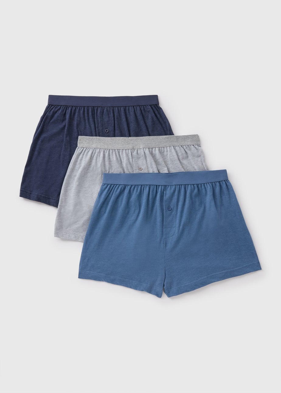 3 Pack Multi Loose Fit Boxers