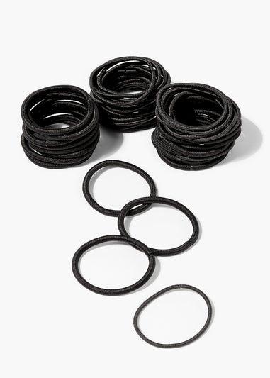 Multipack Black Hair Bobbles