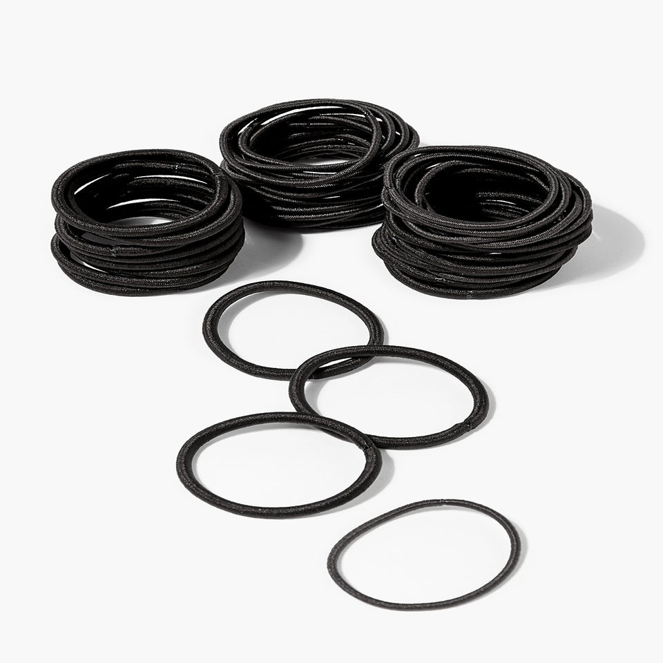 Multipack Black Hair Bobbles