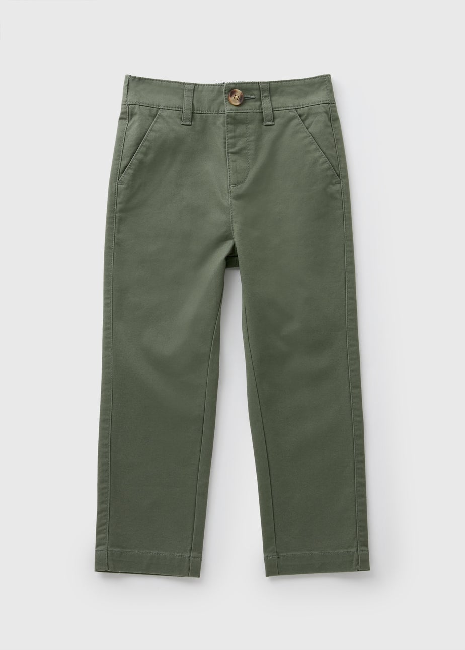 Boys Khaki Chino Trousers (1-7yrs)