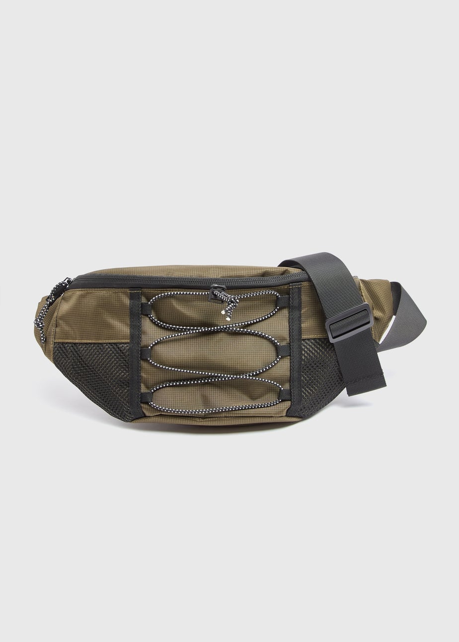 Khaki Tech Bum Bag