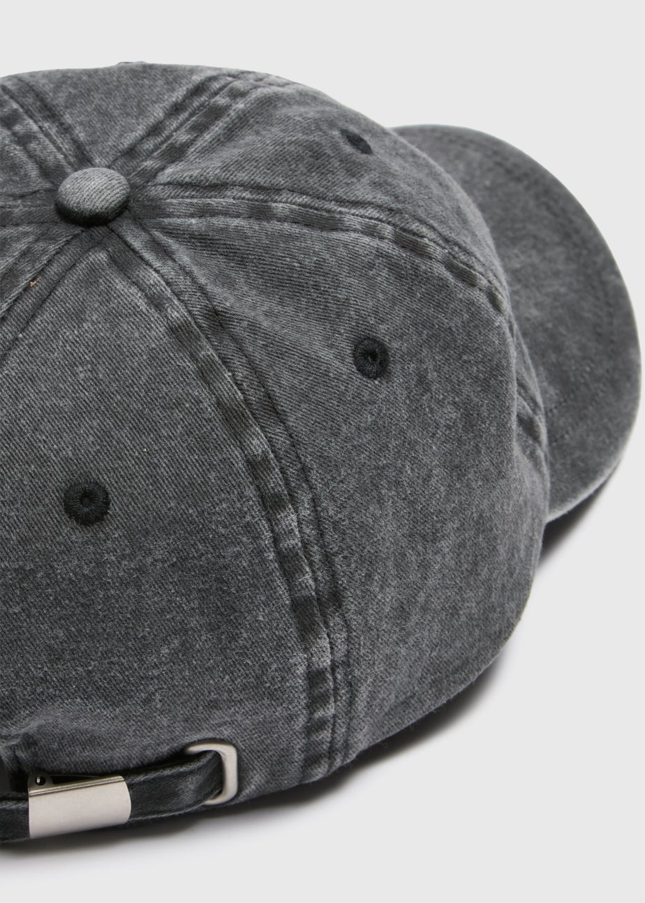 Charcoal Denim Cap
