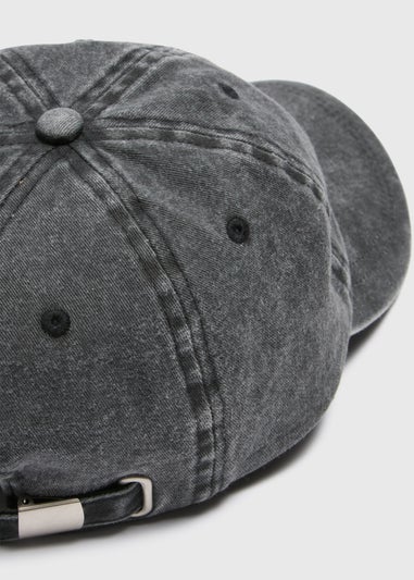 Charcoal Denim Cap
