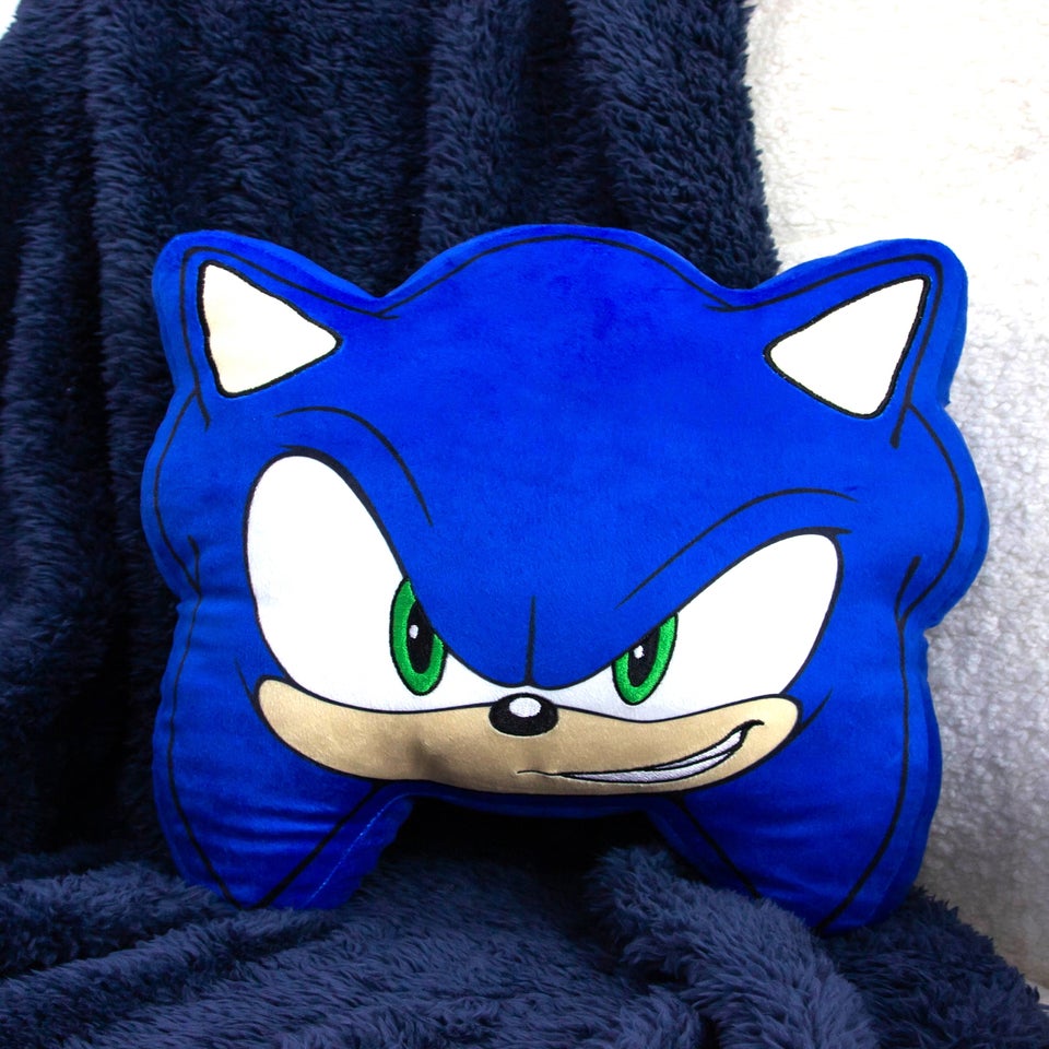 Sonic Decorative Shaped Cushion 35cm