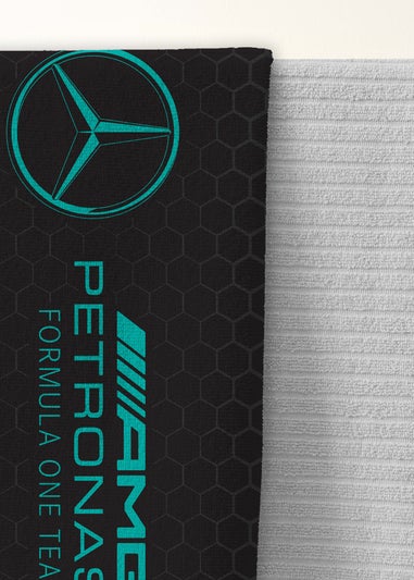 Mercedes Luxury 100% Formula 1 Cotton Towel 75 x 150cm