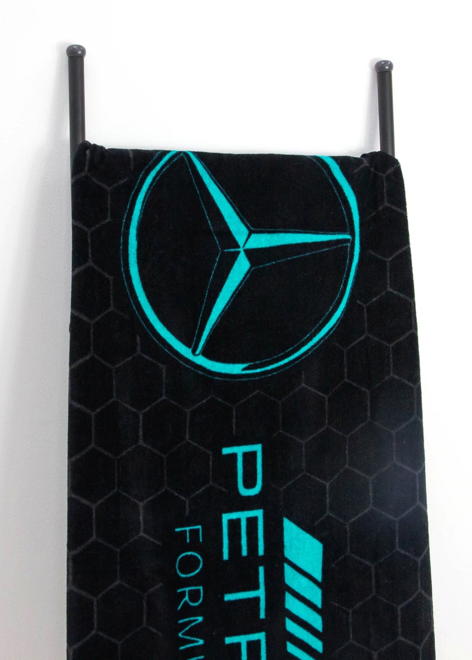 Mercedes Luxury 100% Formula 1 Cotton Towel 75 x 150cm