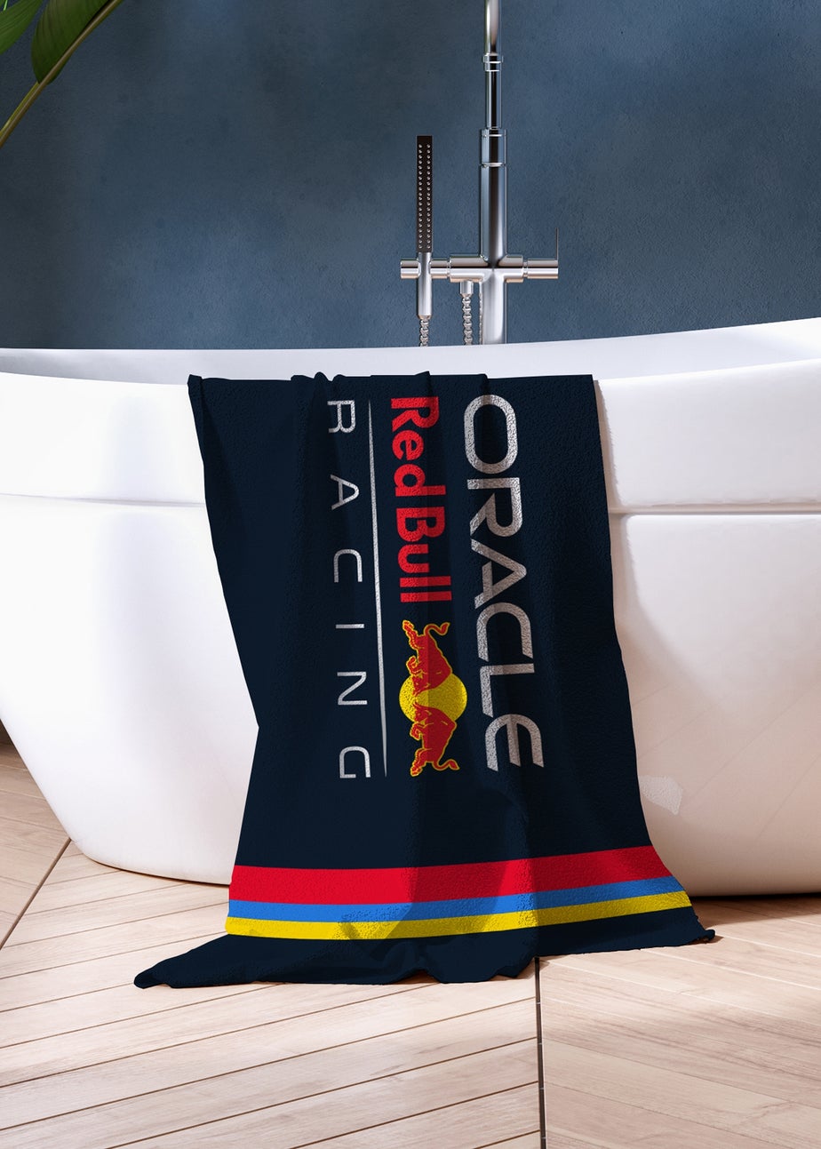 Red Bull 100% Cotton Formula 1 Towel 75 x 150cm