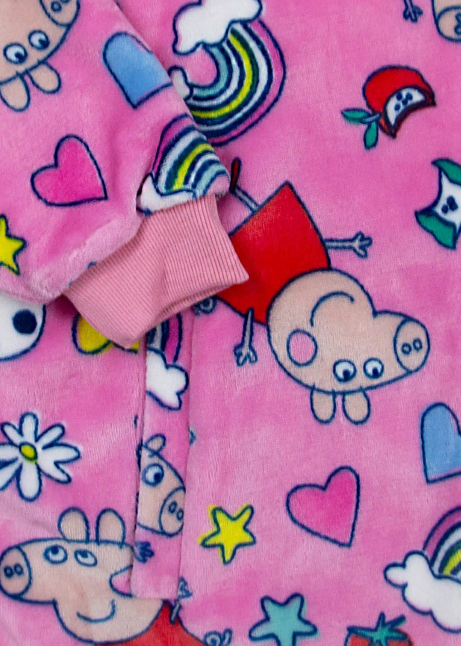 Peppa Pig Sunny Days Wearable Hooded Snuggle Fleece