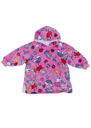 Peppa Pig Sunny Days Wearable Hooded Snuggle Fleece
