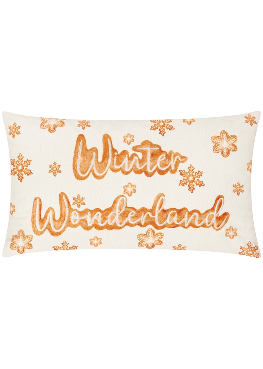 furn. Gretel Winter Wonderland Filled Cushion (30xm x 50cm)