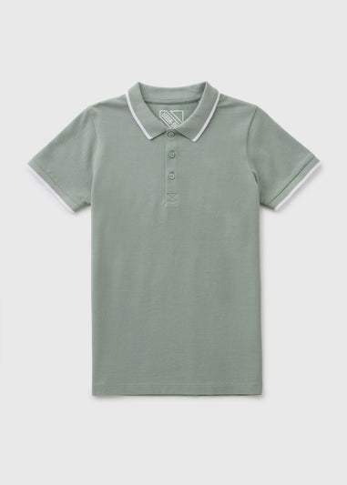Boys Sage Casual Polo Shirt (7-15yrs)