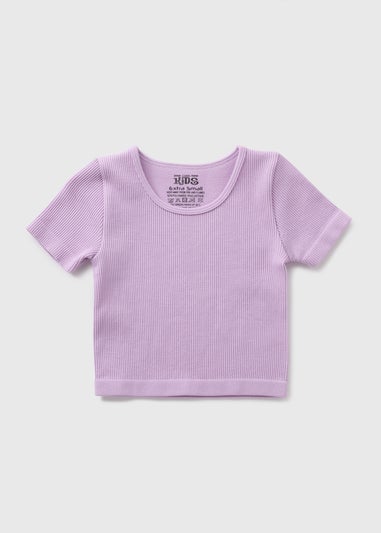 Girls Lilac Seamless Top (XS-XL)