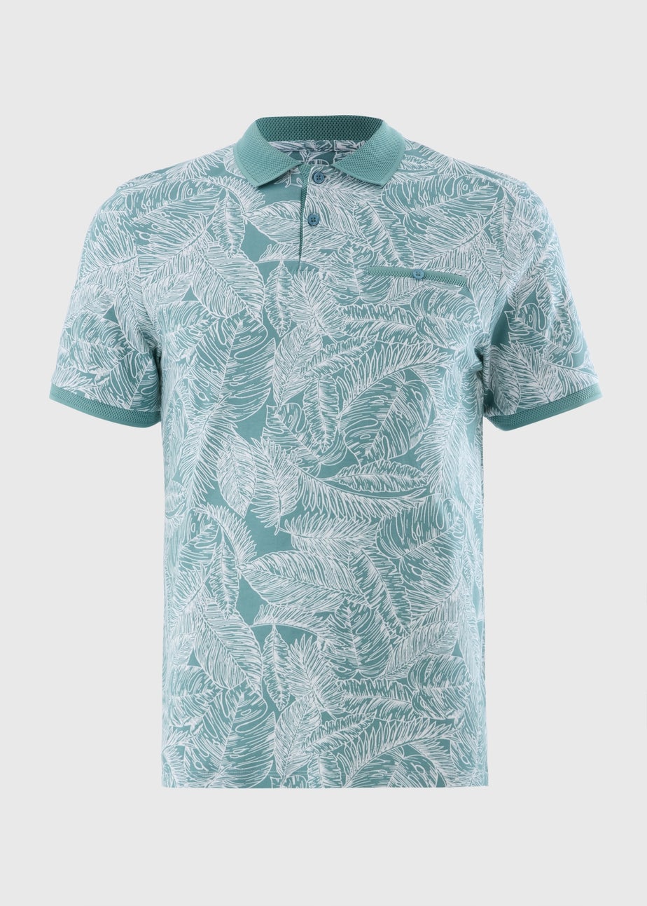 Green Leaf Polo Shirt
