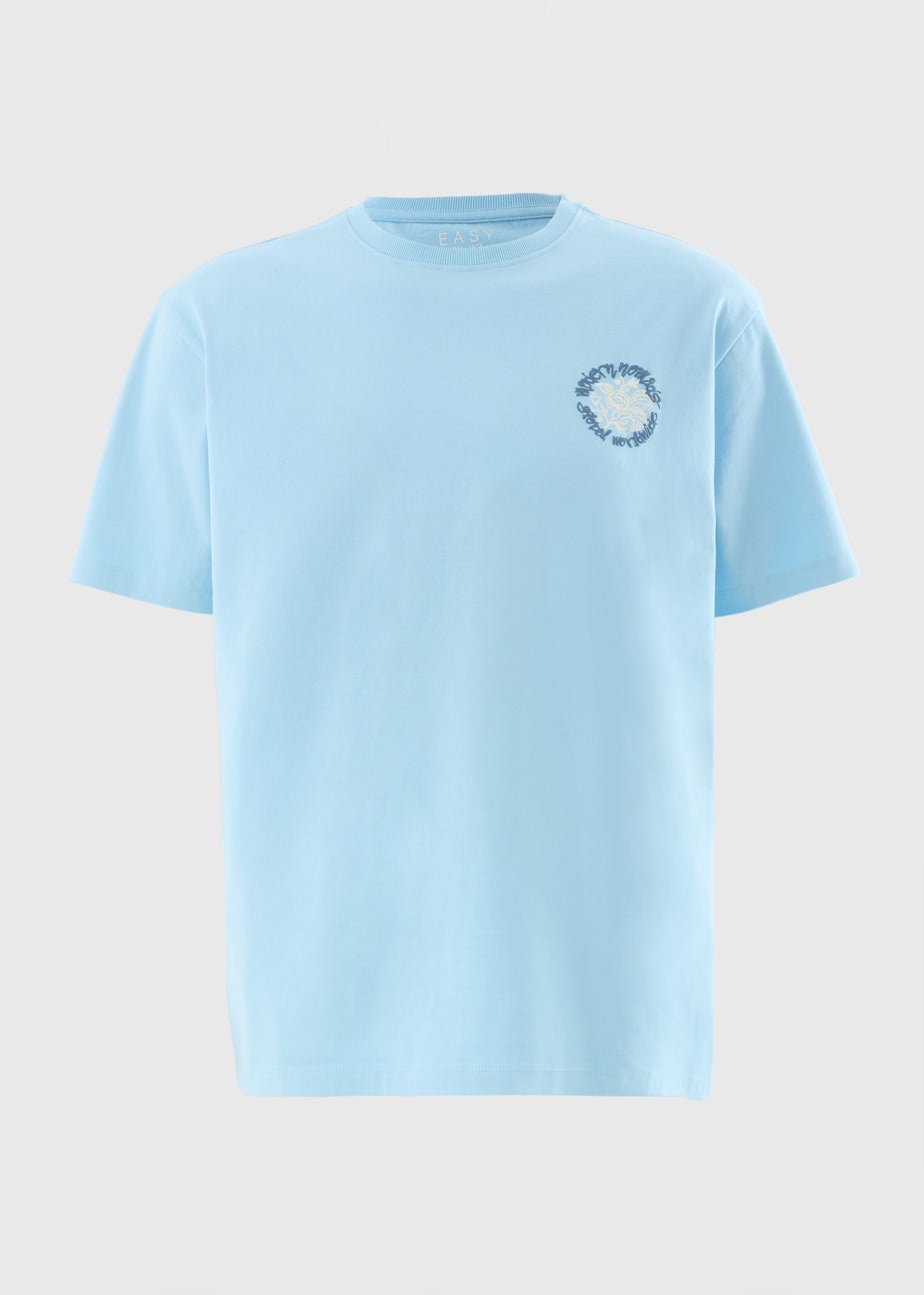 Blue Modern Nomads Logo T-Shirt