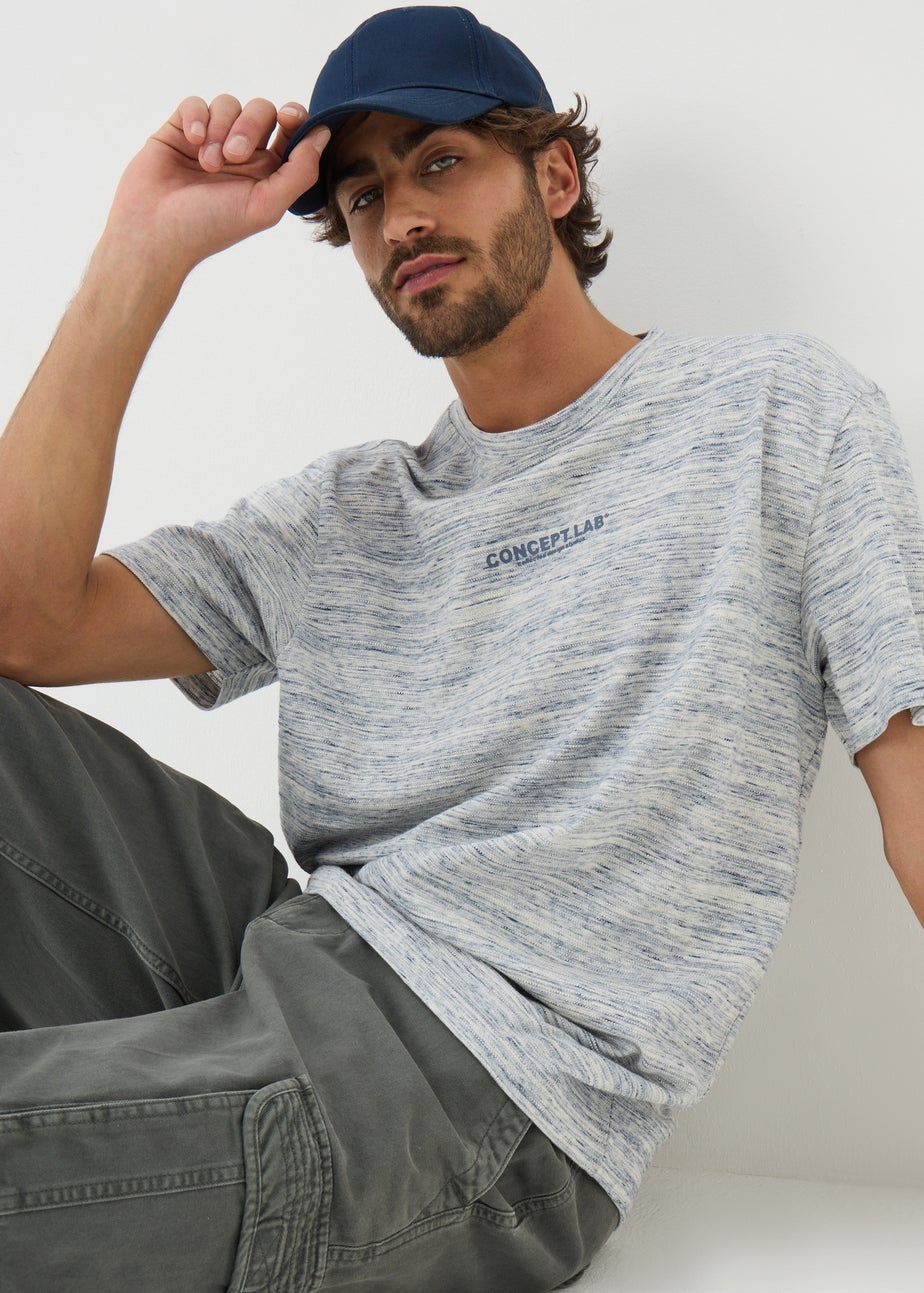 Light Grey Space Dye T-Shirt