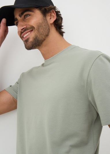 Sage Textured T-Shirt