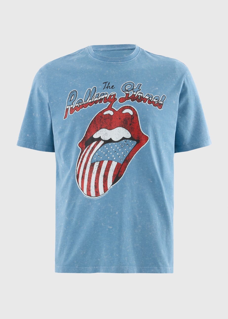 Rolling Stones Blue Graphic T-Shirt