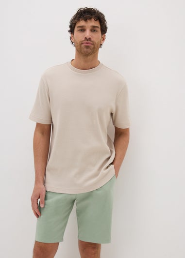 Sage Straight Fit Chino Shorts
