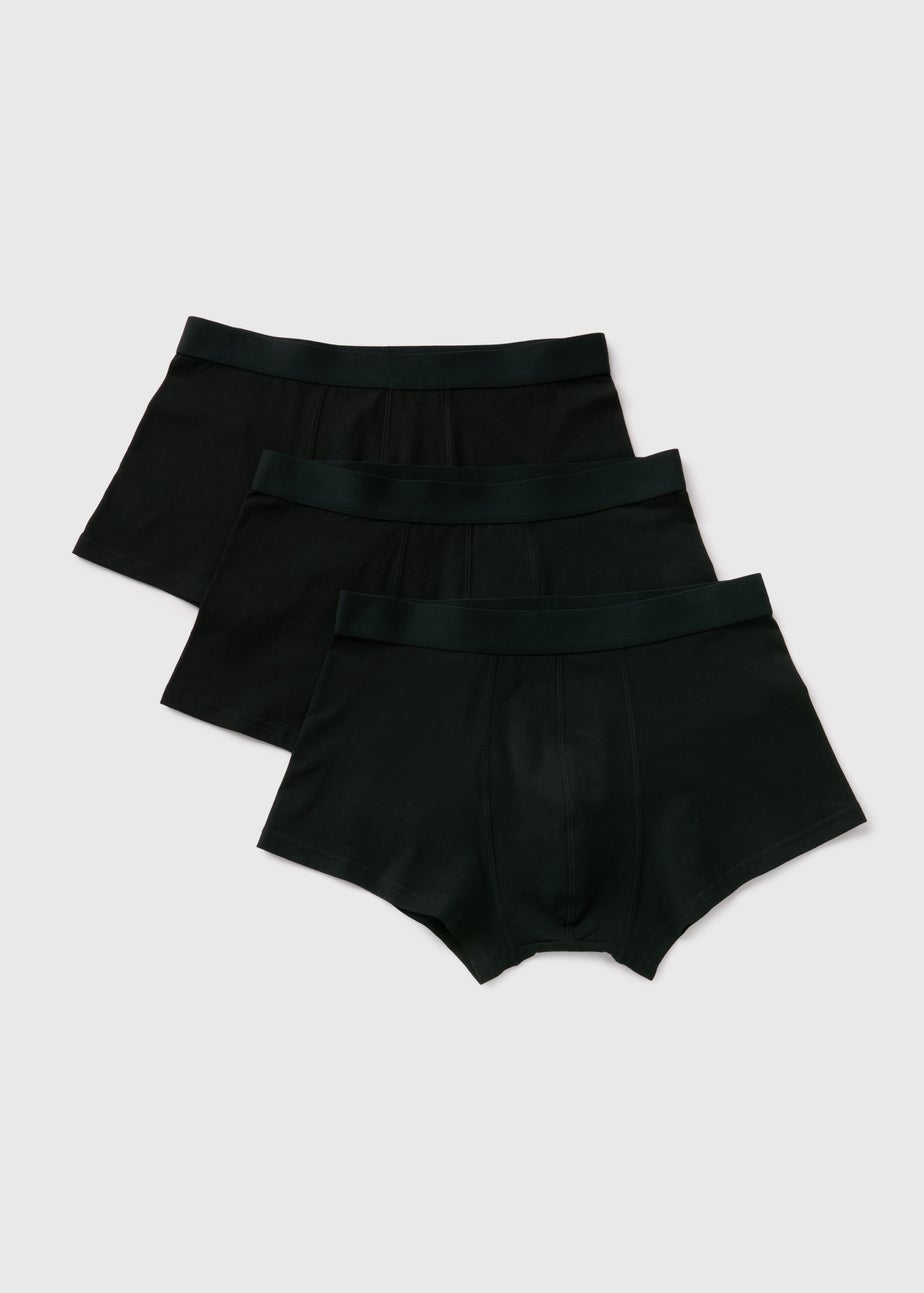 3 Pack Black Hipsters